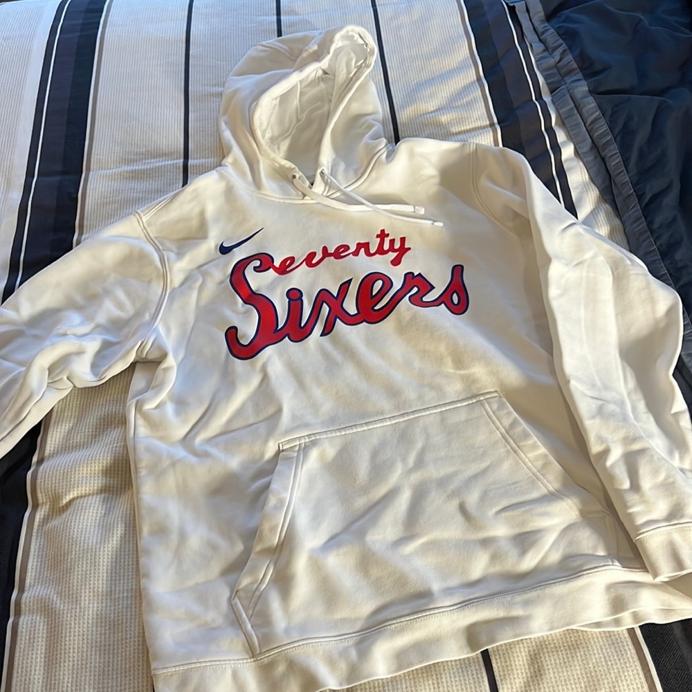 Philadelphia 76ers Nike classic hoodie Seventy Sixers City Edition